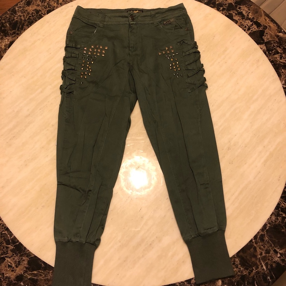 New South Pole Army Embellished studded Pants 11